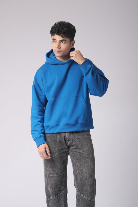 Just blue hoodie