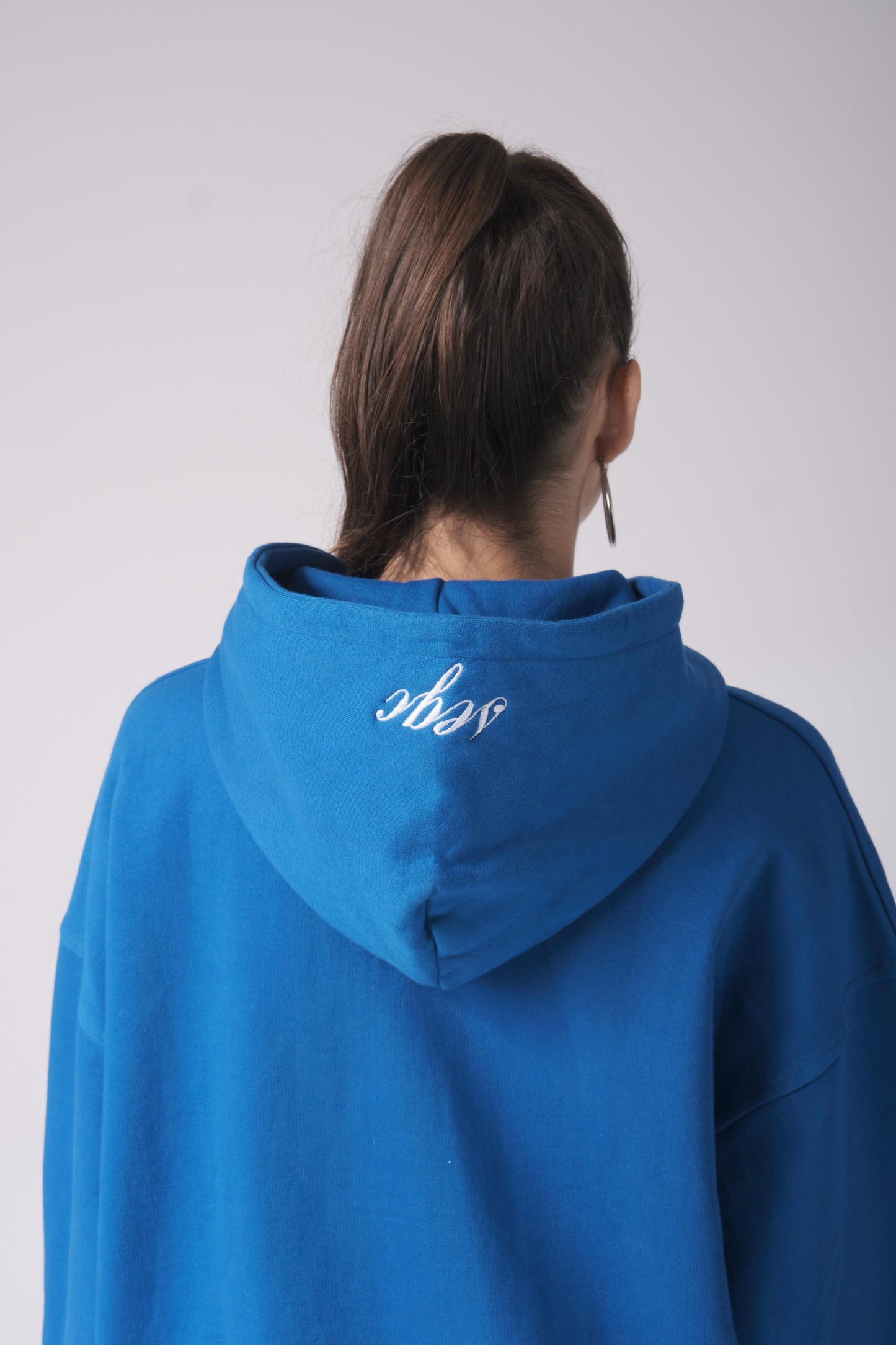 Just blue hoodie