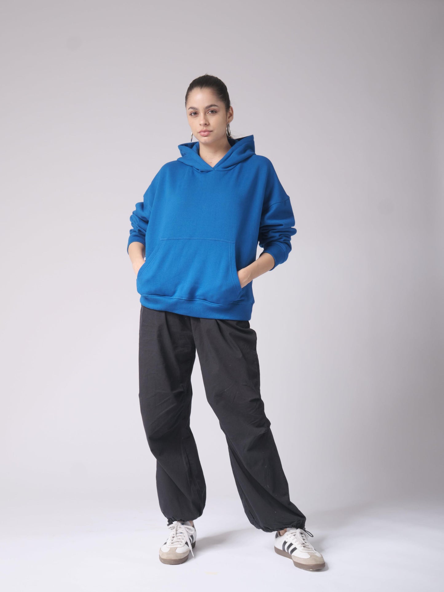 Just blue hoodie