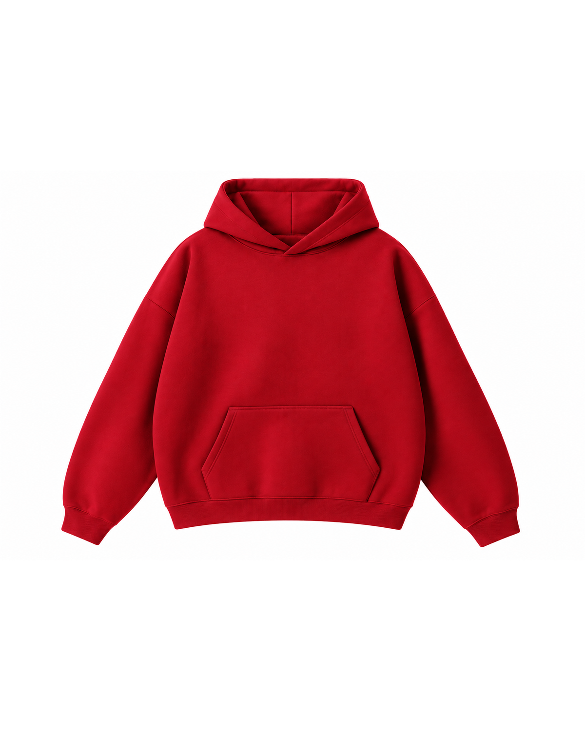 Just Red Hoodie