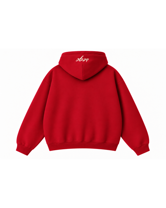 Just Red Hoodie